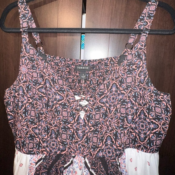TORRID Boho Scarf Print Dress - Picture 4 of 7